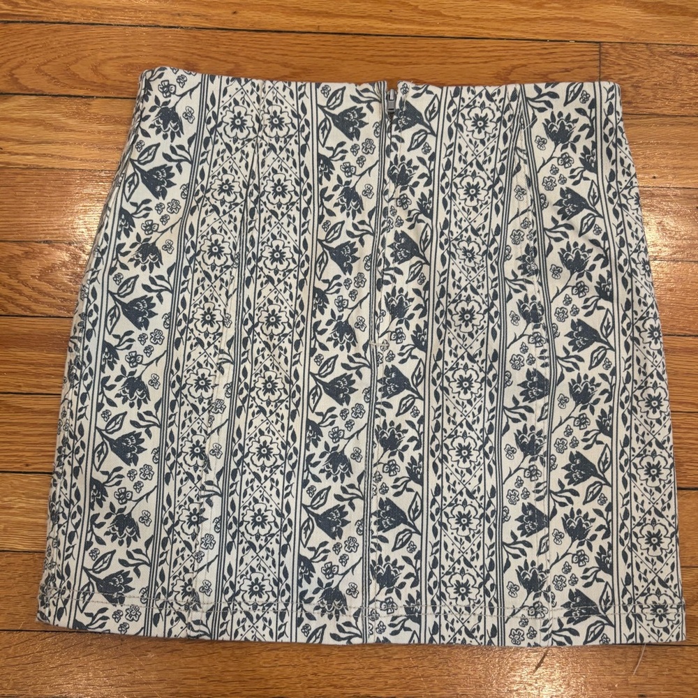 Free People Modern Femme Macadamia Mini Skirt - Picture 2 of 5